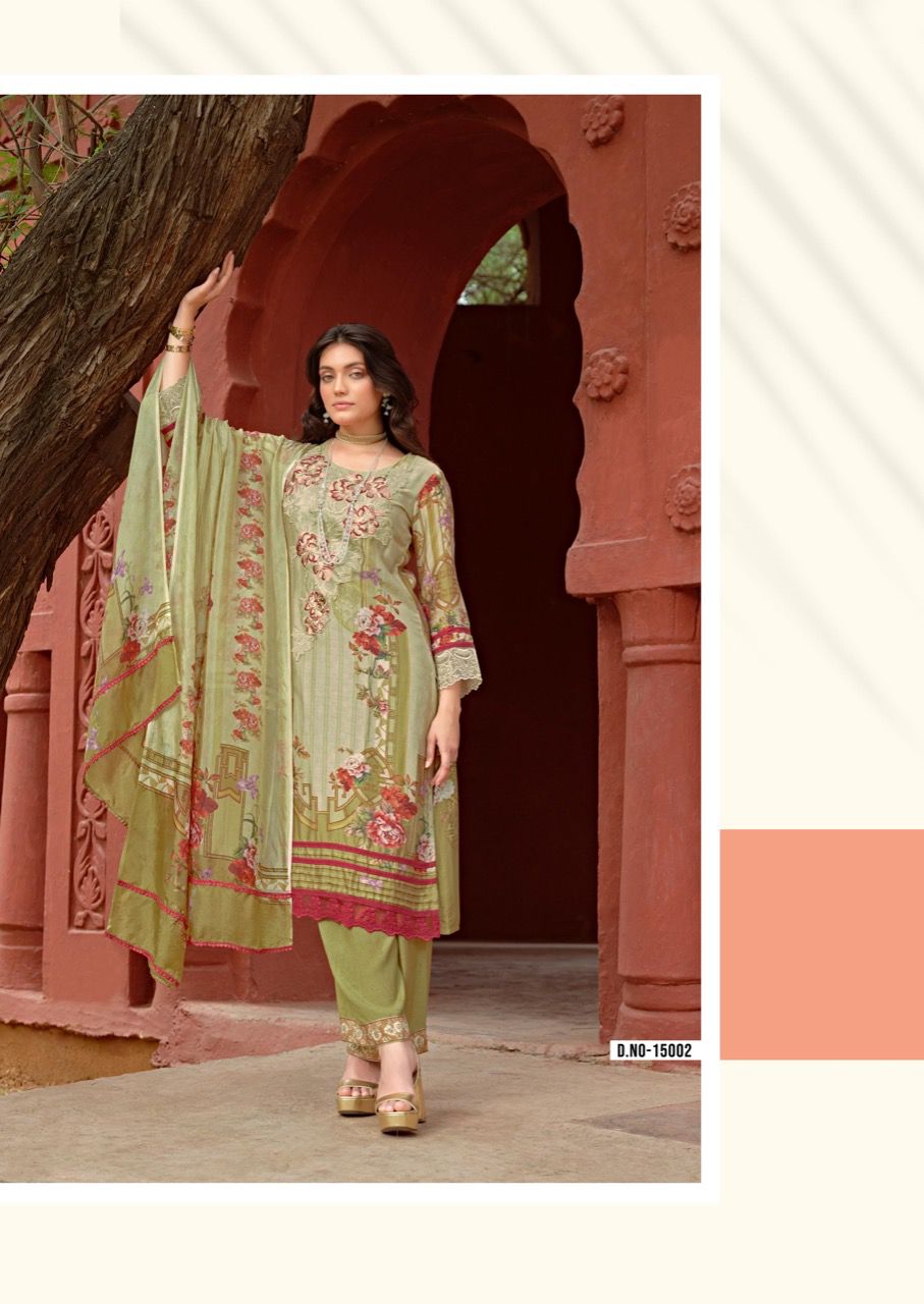 Gull Jee Mehreen Casual Wear Pashmina Wholesale Dress Material Collection